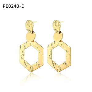 ต่างหูแฟชั่น PE0240 สำหรับผู้หญิง เครื่องประดับคุณภาพสูง - Product Image 2