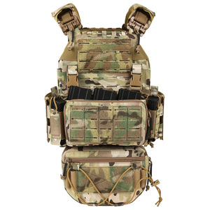 Ptg tấm tàu sân bay nylon bền ngụy trang chaleco tactico an ninh vest Molle chiến thuật vest - Product Image 3