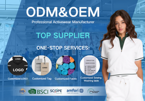 Ensemble <span class=keywords><strong>de</strong></span> <span class=keywords><strong>sport</strong></span> personnalisé avec logo : Legging court <span class=keywords><strong>de</strong></span> yoga froncé aux fesses en V contrastant et soutien-gorge – Tenue d'entraînement pour femme - Product Image 4