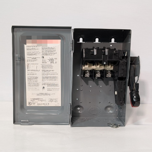 PLC-Programmiersteuerung HU361 Hochleistungs-Trennschalter, 30A, 600V, <span class=keywords><strong>3</strong></span>-polig, NEMA 1 - Product Image 1