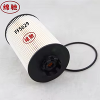 Élément de filtre à carburant haute efficacité FF5629 P785373 PF7935 avec joint torique pour pièces de rechange de moteur diesel de camion lourd