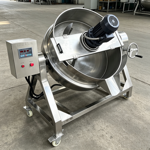 Machine de cuisson électrique inclinable pour viande, très utilisée, à haute efficacité, pour la cuisson des os de bœuf, prix en Italie - Product Image 5