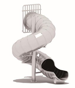 Glissière à support rond glissière de <span class=keywords><strong>piscine</strong></span> en acier inoxydable glissière de <span class=keywords><strong>Tunnel</strong></span> en Tube en acier inoxydable pour enfants et adultes - Product Image 2