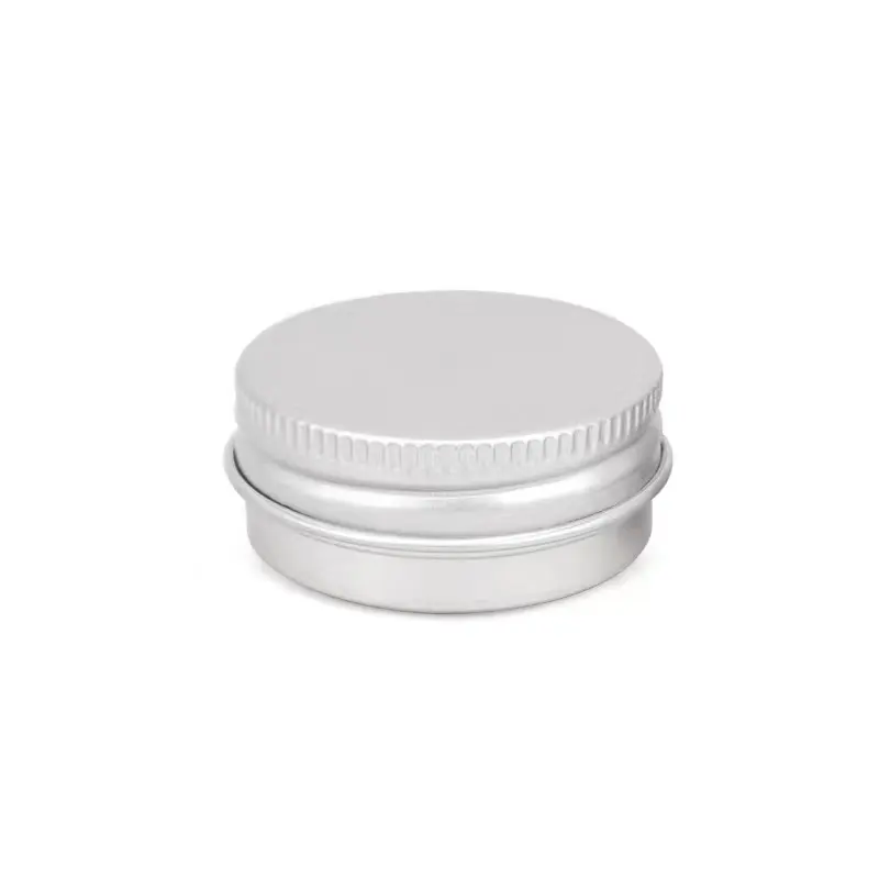 OEM Kosmetik behälter können für Lippen balsam Zinn Creme Metall Aluminium Zinn Glas 15ml 15g 0,5 Unzen mit Schraub verschluss