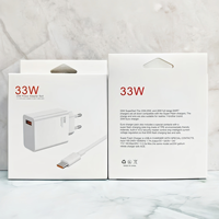 Cargador de Teléfono Móvil Universal con Enchufe EU/US/UK, 33W 67W 120W, Carga Rápida USB-C, Cargadores USB Tipo C, Adaptador de Pared PD para Xiaomi
