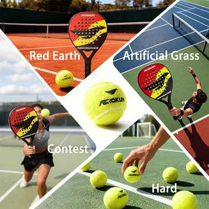 Venta directa de fábrica, pelota profesional, logotipo personalizado, deportes, pelota de Pádel enlatada para deportes de pádel - Product Image 6