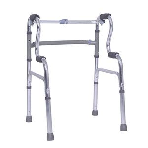 Foldable Double-bend <strong>Walker</strong> for the Elderly With Arm Rest Pad for Limited Mobility With <strong>Disabled</strong> - Product Image 2