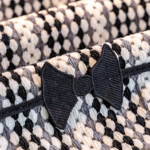 Jupe élégante ourlet classique motif à carreaux Chenille housse de canapé à la mode Style polyvalent décoration de salon - Product Image 4