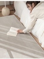 Wabi-sabi chambre velours chevet couverture ménage salon canapé Table basse tapis sale résistant à l'usure tapis antidérapant