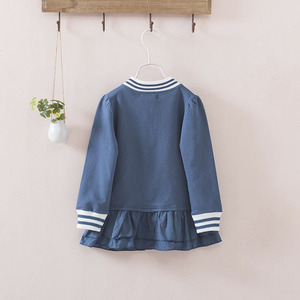 Ropa Infantil al por Mayor, Estilo Preppy, Vestido Encantador de Manga Larga con Cremallera para Niñas, de Proveedor Chino - Product Image 4