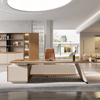 Bureau de direction électrique intelligent de luxe, réglable en hauteur, convertible, à 3 niveaux, pour usage professionnel