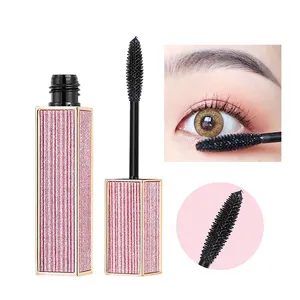 WODWOD Sáng Bóng Lông Mi Dài Kim Cương Sao Mascara Dày Xoăn Không Thấm Nước Dài Slim Makeup Mascara