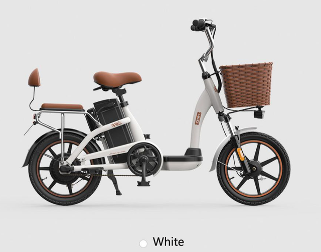 New Collection HIMO C16 16 Inch Electric Bicycle 48V250W 48V12Ah 55-75km Range Moped Electric Bike