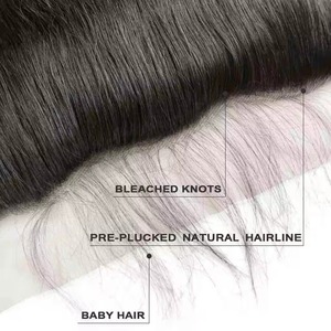 Perruque frontale en dentelle suisse 13x4 13x6 HD à double tirage de haute qualité avec perruque alignée sur les cuticules vierges Cheveux humains brésiliens - Product Image 2