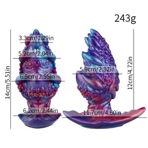ของเล่นทางเพศรูปหนวดปลาหมึกยักษ์แบบสวมใส่ ปลั๊กทวารหนัก ของเล่นเซ็กส์มอนสเตอร์ยักษ์ ทำจากซิลิโคนนุ่ม 100% กันน้ำ ของเล่นผู้ใหญ่รูปสัตว์ต่างดาว - Product Image 2