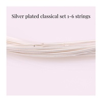 Jelo Produsen Langsung Set Senar Gitar Klasik Nylon 1-6 Senar Berlapis Perak Aksesoris Instrumen Musik Lintas Negara