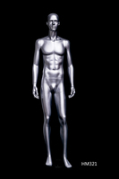 Mannequin en fibre de verre de haute qualité, corps entier, mannequin masculin pour l'affichage de vêtements, mannequin de vitrine pour hommes, mannequin couleur personnalisée