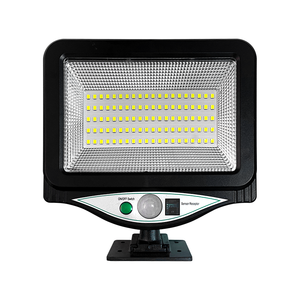 Panneaux solaires séparés pour cour, garage extérieur, lampes de rue à détection de mouvement, lampes murales à télécommande et rechargeables - Product Image 1