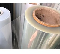 PVC Haute Transparent 0.3MM 0.5MM 1MM En Plastique Clair PVC Feuilles Rigides Rouleau Film Emballage Pour L'impression Offset