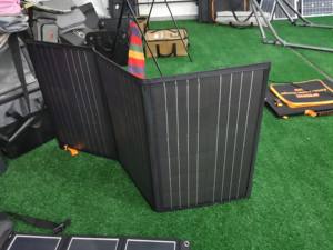 Panel Solar portátil plegable de 400W, resistente al agua IP68 para aventuras al aire libre, <span class=keywords><strong>CA</strong></span>-1020 ETFE - Product Image 4