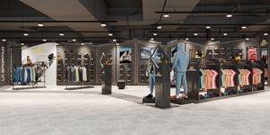 Idee Moderne per Espositori di Scarpe, Scaffali per Negozi di Calzature, Espositori per <span class=keywords><strong>Sneaker</strong></span>, Decorazione per Negozi di Abbigliamento Sportivo - Product Image 6