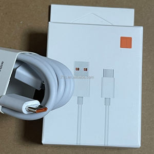 XIAOMI 용 휴대폰 33w/67w/55w/120w 어댑터 리튬 충전기 용 오리지널 6A 1M USB to c 고속 충전 케이블 - Product Image 3