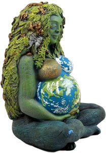 Statue de la déesse de la Terre en résine de haute qualité, décoration de <span class=keywords><strong>jardin</strong></span> à domicile, vente en gros personnalisée - Product Image 3