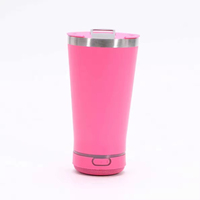 Cangkir Es Bluetooth Speaker dengan Pembuka Botol, Cangkir Bir 16oz, Cangkir Terisolasi Portabel Mobil dari Baja Anti Karat 304