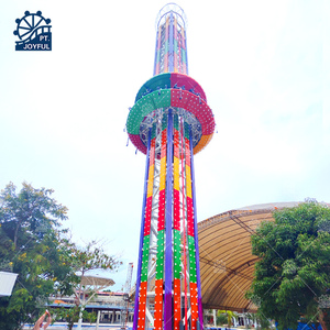 Promotion : Tour de chute libre rotative, équipement d'attraction à sensations fortes pour parcs d'attractions et fêtes foraines en extérieur, fabrication OEM sur mesure - Product Image 5