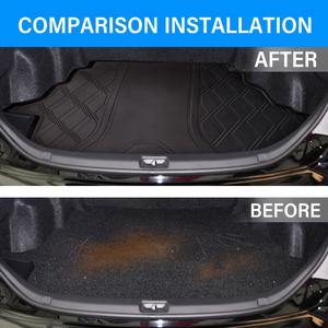 Coolcars Juego Completo de Alfombrillas para <span class=keywords><strong>Maletero</strong></span> para <span class=keywords><strong>Hyundai</strong></span> <span class=keywords><strong>Santa</strong></span> <span class=keywords><strong>Fe</strong></span> 2024, TPE Grueso, Resistente, Impermeable, Antideslizante, Hecho en China - Product Image 6