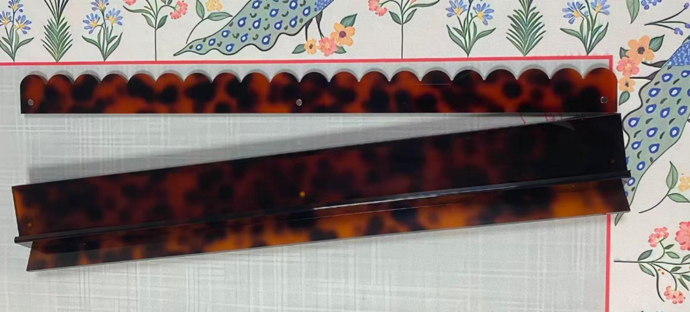 012 U-shaped tortoise shell brown