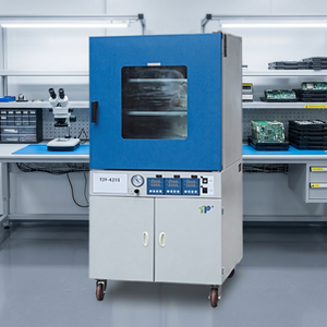 Four de séchage sous vide série TZF-LC/D de 50L à <span class=keywords><strong>930L</strong></span> avec contrôleur LCD programmable, haute pression de vide 250 ℃   Four industriel de laboratoire - Product Image 3
