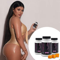 OEM Produits d'Agrandissement des Hanches et des Fessiers, Gommes d'Agrandissement Naturel des Fesses et des Hanches, Complément de Vitamines Naturelles, Gomme d'Agrandissement des Fesses