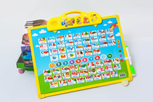 กระดานเรียนรู้อิเล็กทรอนิกส์แบบพูดได้ <span class=keywords><strong>2</strong></span> <span class=keywords><strong>ภาษา</strong></span> รัสเซียและอังกฤษ ของเล่นเสริมพัฒนาการ<span class=keywords><strong>เด็ก</strong></span>แบบสัมผัสเสียง พร้อมตัวอักษร - Product Image 3