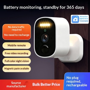 Caméra Cube Intelligente Explosions à Batterie, Sans Fil 4G, <span class=keywords><strong>Support</strong></span> Magnétique, Surveillance Domestique, Chargement Sans Câble, Extérieure, Étanche IP66 - Product Image 5