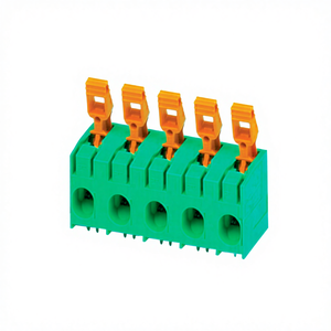 Bloque de Terminales de Resorte Sin Tornillos KF206-15.0, 18-4AWG, 51A, Cobre Niquelado, 2-24P, para Aplicaciones de Hogar Inteligente - Product Image 1