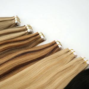 Extensiones de Cabello Humano Ruso Remy 100% Virgen con Cinta Adhesiva Invisible - Product Image 6