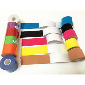 Cinta de kinesiología Procare de 5 cm x 5 m, vendaje deportivo elástico de algodón para soporte muscular y protección articular, unisex, con certificación CE - Product Image 1