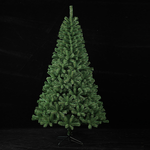 Encrypted PVC Flame Retardant Eco-Friendly Full Size Pointed Tip Floor-Standing Christmas <b>Tree</b> for Hotel Mall - Product Image 5