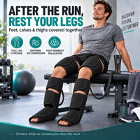 Nouvel appareil de massage des pieds et des mollets pour soulager la douleur et les varices, avec chaleur et compression pour améliorer la circulation