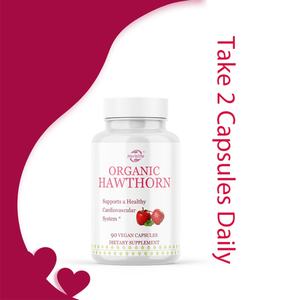 Cápsulas de Extracto de Espino Blanco OEM ODM, Soporte Antioxidante, Salud del Corazón, Soporte Digestivo, Vegano, Sin OMG, Apoyo al Sistema Inmunitario - Product Image 4