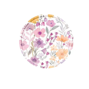 Juego de Vajilla Desechable DAMAI con Diseño de Flores Primaverales, Platos, Vasos y Servilletas de Papel para Fiestas de Cumpleaños - Product Image 4