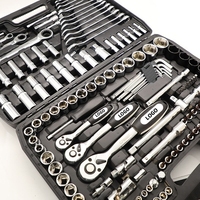 Offre Spéciale 150 pièces boîte à outils de réparation de voiture Kit de combinaison à main clé CRV ensemble d'outils à douille