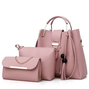 Conjunto de bolso de cuero para mujer, bolsos de hombro, bolsos cruzados, bolsos de mensajero, Bolsa femenina, Bolsos Muje - Product Image 1