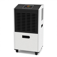 Dehumidifier Industri Listrik Baru 168L dengan Kompresor Hitachi, Dehumidifikasi Otomatis, Layar Digital, Hemat Energi