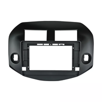 Coche Android Radios tablero Panel Dvd Video Fascia marco para 2006-2012 Toyota Rav4 coche navegación marco tablero Accesorios