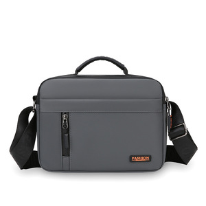 Bolso de Mano Casual de Negocios para Hombre con Logotipo Personalizado, Gran Capacidad, Múltiples Compartimentos, Maletín Moderno, Bolso Bandolera - Product Image 3
