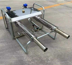 Pulverizador Portátil a Gasolina Montado em Caminhão com Tubo Duplo para Controle de Pragas Agrícolas e Animais - Pulverizador Motorizado de Pesticidas - Product Image 4