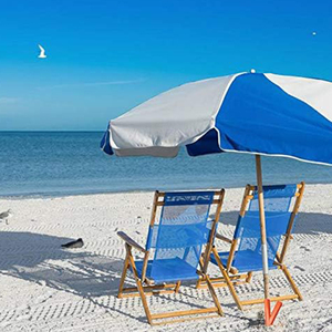 Support de parasol d'extérieur JH-Mech <span class=keywords><strong>avec</strong></span> 2 positions pour parc, patio, <span class=keywords><strong>plage</strong></span>, en acier allié noir - Product Image 6