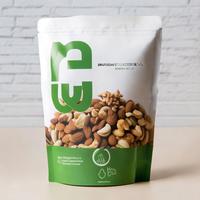 Bolsa de Regalo Premium con Cierre Hermético, Laminado Mate, para Galletas de Azúcar, 7oz, No Tóxica, con Base